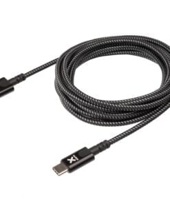 Alternative view of Oriģinālais USB uz USB-C kabelis (3 m), melns