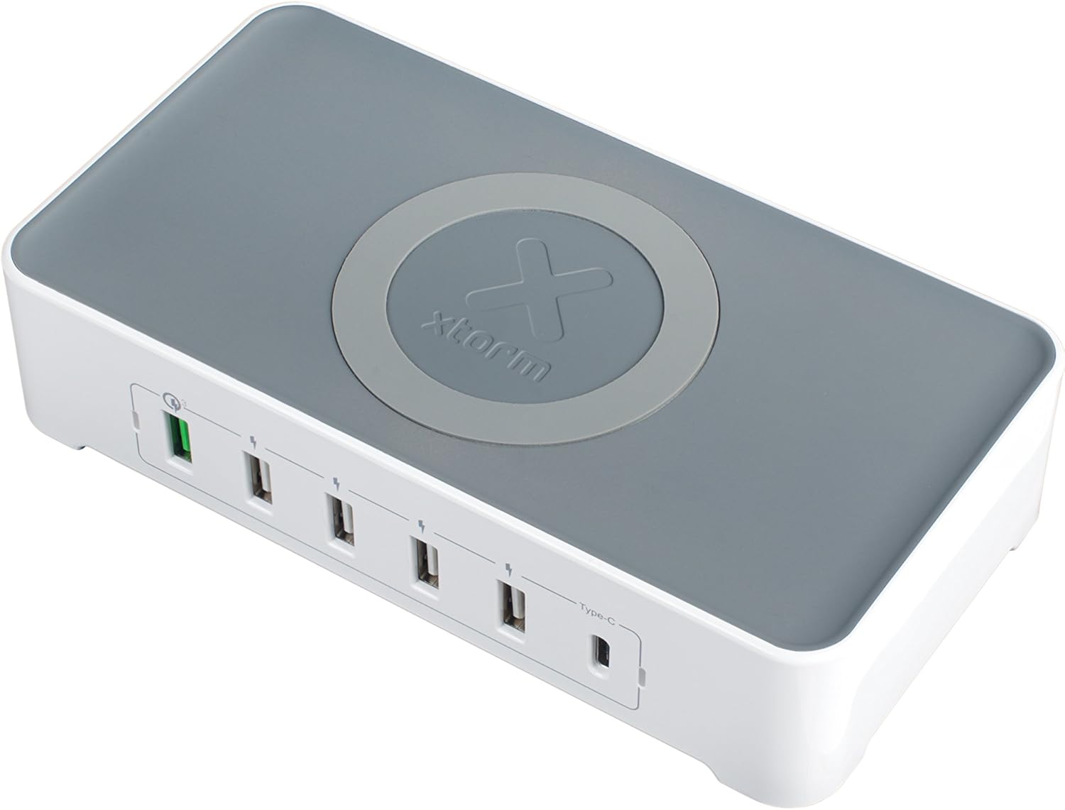 Power Hub Vigor Wireless (pelēks/balts)