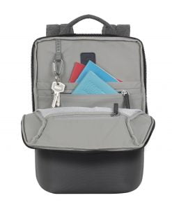 Alternative view of Rivacase black mélange MacBook Pro and Ultrabook backpack 13.3"