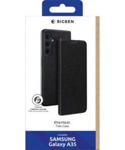 Alternative view of Bigben ETUIFGA35 EtuiF stand noir Galaxy A35