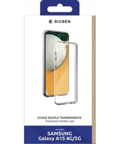 Alternative view of Samsung G A15 4G&5G Soft Case Transparent Bigben