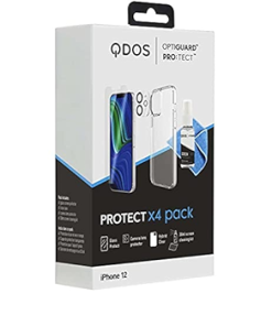 Qdos Protect 4x Pack for iPhone 12