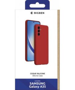 Alternative view of Samsung G A35 SoftTouch Silicone Case Red Bigben