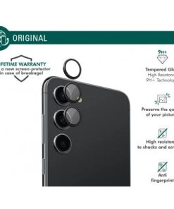 Alternative view of Force Glass Tempered glass lens protection Galaxy S24 - Lifetime Warranty
