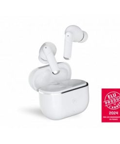 Force Play II - True Wireless ANC+ENC Earphones White - Lifetime Warranty Force Play