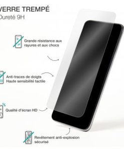 Alternative view of Bigben Tempered glass Samsung Galaxy S24 Recycled  GRS + SmartFrame