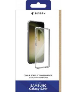 Alternative view of Bigben Transparent Silicone Case Galaxy S24 Plus
