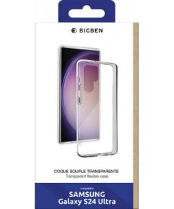 Alternative view of Bigben Transparent Silicone Case Galaxy S24 Ultra