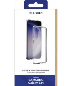 Alternative view of Bigben Transparent Silicone Case Galaxy S24