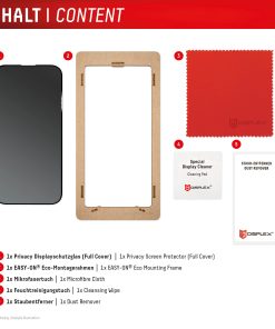 Alternative view of Displex Privacy Glass FC iPhone 16 Pro Max