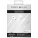 Force Play Jack 3.5mm Earbud Earphones Reinforced design White - Lifetime Warranty - Image 5