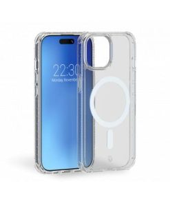 Force Case iPhone 15 Plus MagSafe Compatible AIR reinforced Case Transparent - Lifetime Warranty