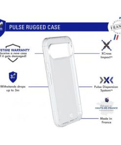 Alternative view of Force Case Pixel 9 Pro XL reinforced Case Transparent - Lifetime Warranty