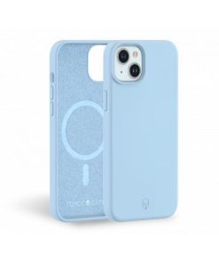 Force Case iPhone 15 MagSafe Compatible Silicone Reinforced Case Sky Blue - Lifetime Warranty Force Case