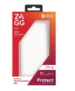 ZAGG Cases Luxe Samsung S24 Clear
