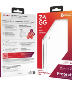 Alternative view of ZAGG Cases Luxe Samsung S24 Clear