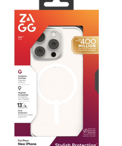 ZAGG Cases Luxe Snap Apple iP16 Pro  Clear