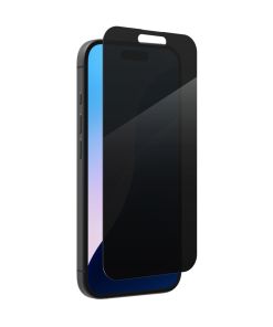 ZAGG Glass Elite Privacy Anti-Glare For iPhone 16/iPhone 15 Two-way Privacy Protection with Matte Finish