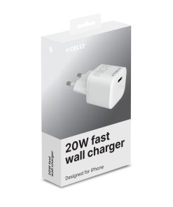 Alternative view of Celly - UCTC1USBC20W - 20W Wall Charger