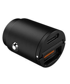 Celly - CCMINIUSBUSBC - 30W USB-A/USB-C Mini Car Charger