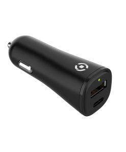 Celly - GRSCCUSBUSBC - 32W USB-A/USB-C Car Charger
