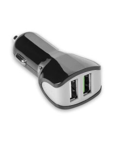 Celly - CC2USBTURBO - 17W 2 USB-A Car Charger