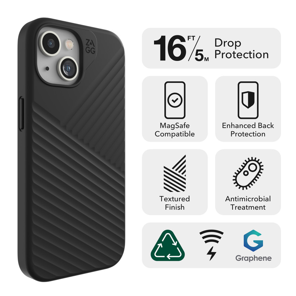 ZAGG Denali Snap w/ kickstand For iPhone 15/14/13 MagSafe Compatible Case with Dual Layer Impact Protection - Image 3