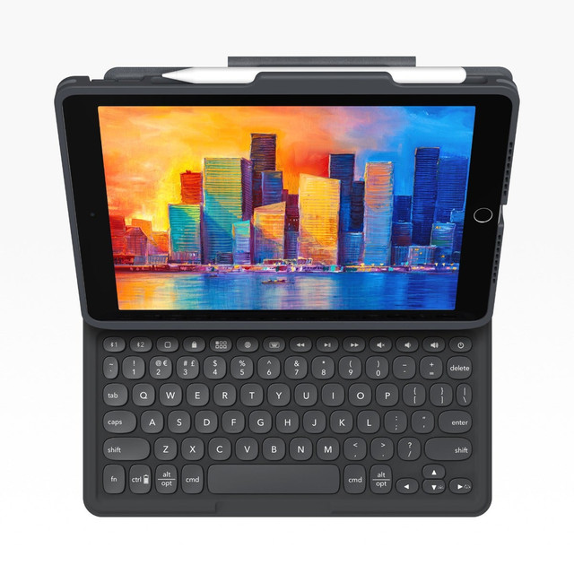ZAGG Pro Keys For 10.2-inch iPad (Gen 7, 8 & 9) Wireless Keyboard and Detachable Case (French) - Image 4
