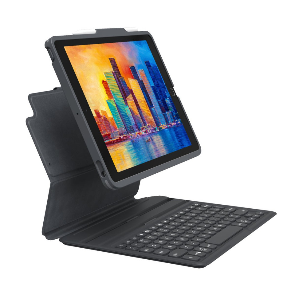 ZAGG Pro Keys For 10.2-inch iPad (Gen 7, 8 & 9) Wireless Keyboard and Detachable Case (French)