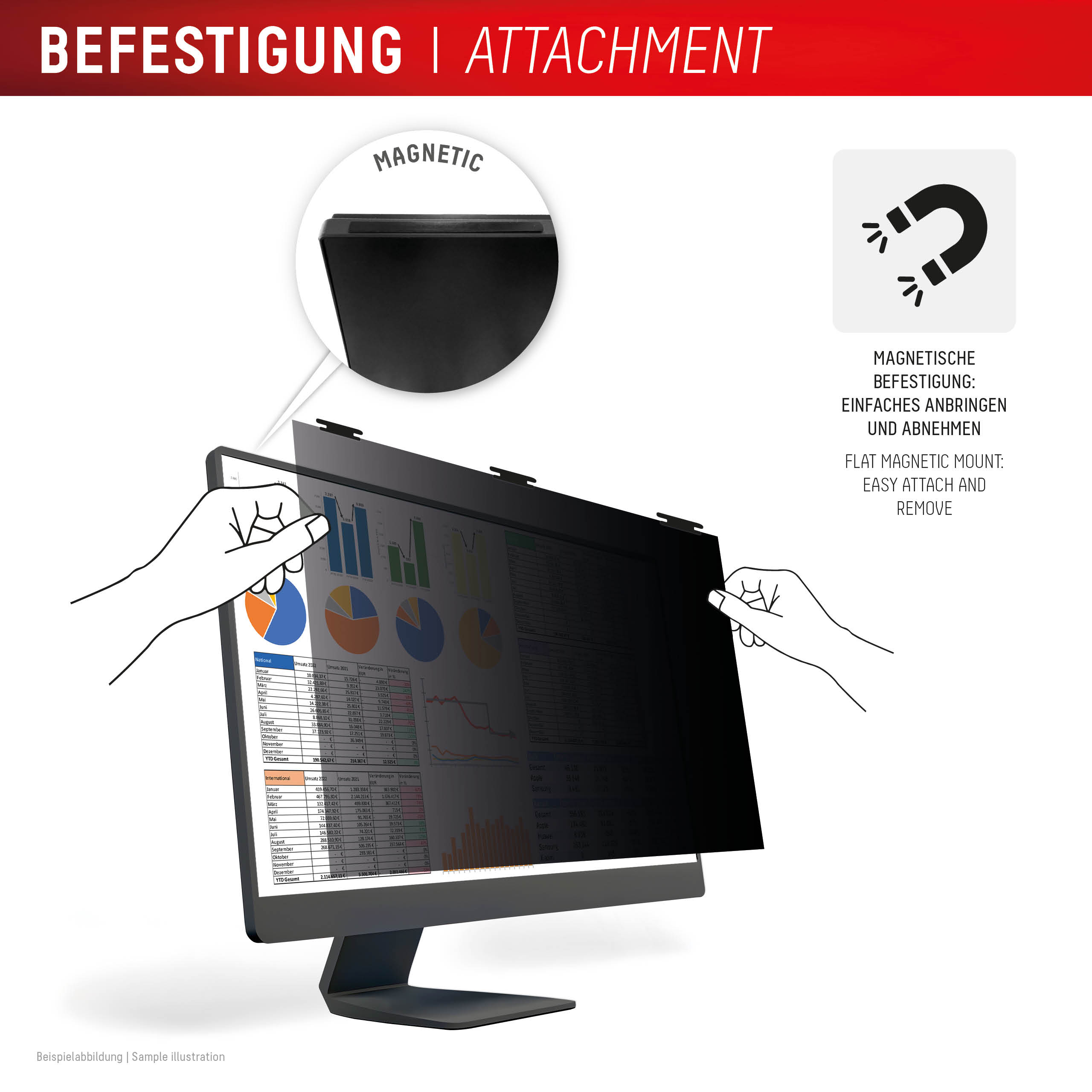DISPLEX Privacy Safe Desktop Uni 21,5" (16:9) - Image 8