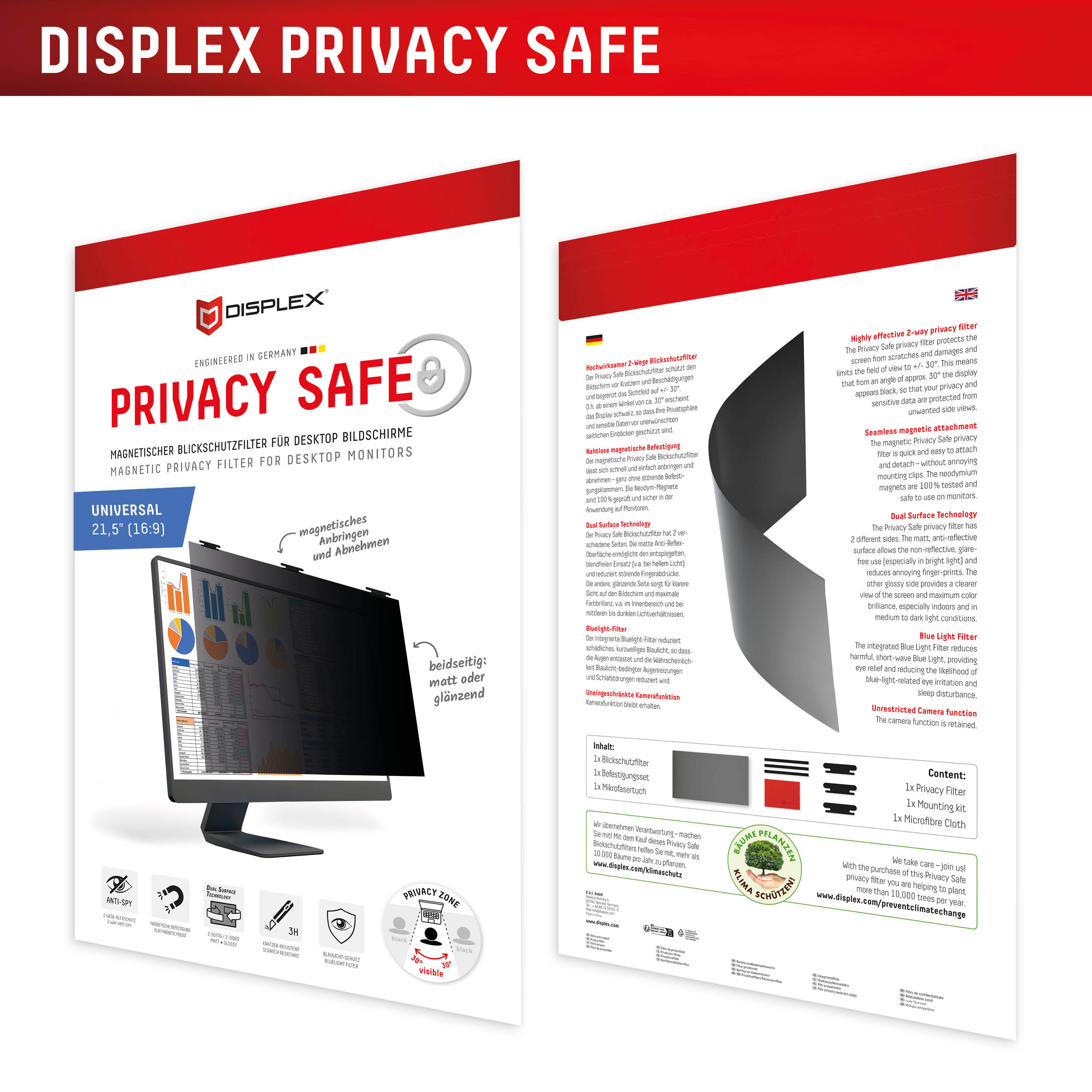 DISPLEX Privacy Safe Desktop Uni 21,5" (16:9) - Image 5