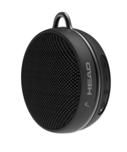 HEAD Portable Wireless Speaker with Bike Mount, Aut. 9 h, Calls, True Wireless Stereo, Ø9.5 x 4.9 cm, IPX7, Black
