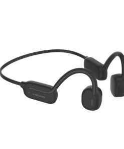HEAD Waterproof Wireless Headphones, Bone Conduction, Auto. 11 h, Voice Assistants, 32 GB, IPX8, Black