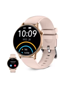 Smartwatch KSIX Core 2, AMOLED Display 1.43’, 5 Day Aut., Sport & Health Modes, Calling, Voice Assistant, Pink