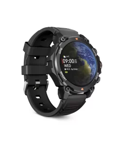 Smartwatch KSIX Explorer, GPS, 1.43’ AMOLED Display, 9 days Aut., Sport & Health Mode, Calls, 5ATM, Black