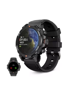 Alternative view of Smartwatch KSIX Explorer, GPS, 1.43’ AMOLED Display, 9 days Aut., Sport & Health Mode, Calls, 5ATM, Black
